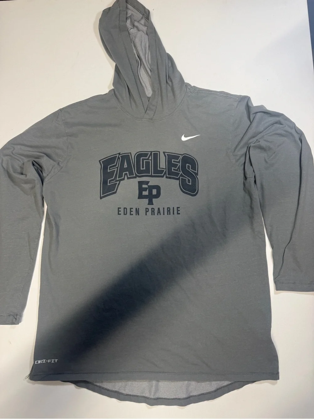 Nike‎ Gray Eagles Eden Prairie Hooded Dri-FIT Top
